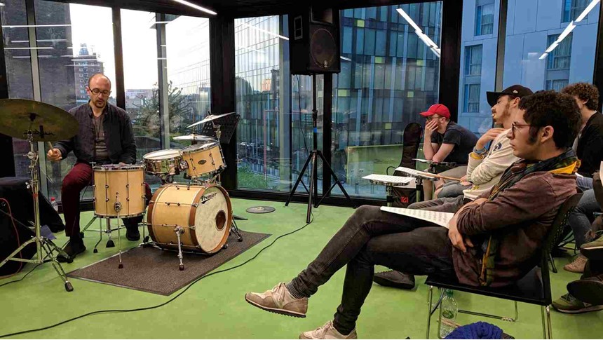 LCCM holds drum masterclass