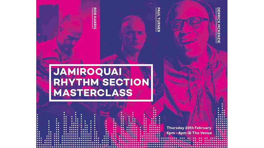 Jamiroquai Rhythm Section Masterclass