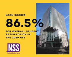 LCCM top UK contemporary music school for student satisfaction in NSS 2020