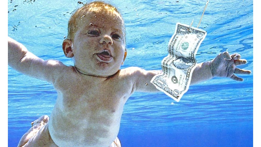 Baby on Nirvana's cover album to sue