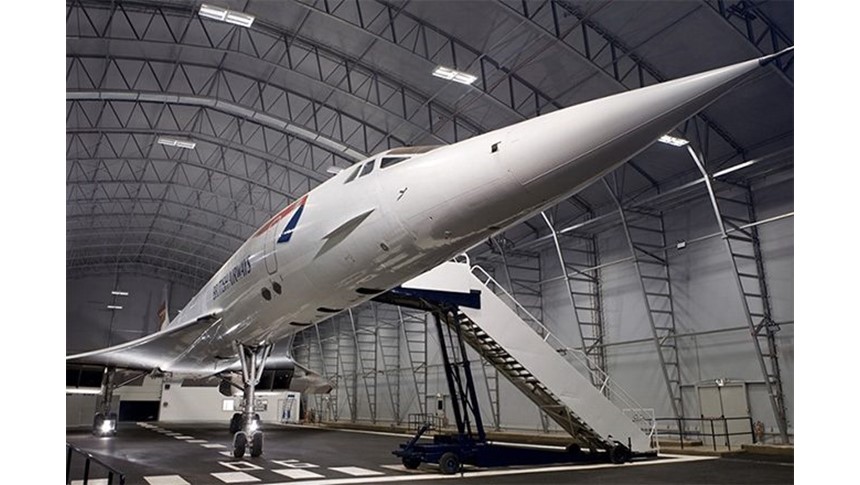 Fancy raving underneath the wings of an iconic Concorde jet?