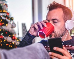 Music streaming services are gearing up to celebrate Christmas