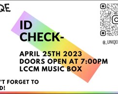 ID CHECK takes over on Tuesday from 7PM