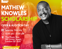 LCCM’s Scholarship competition with legendary exec (and a certain someone’s Dad and former manager) Mathew Knowles is back for 2023 – and it’s time for the second audition day