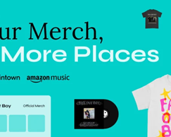 Amazon Music partners with Bandsintown for new artist merch integration.
