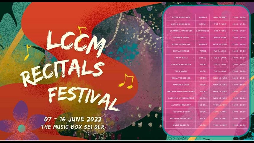 Recitals Festival is in full swing!