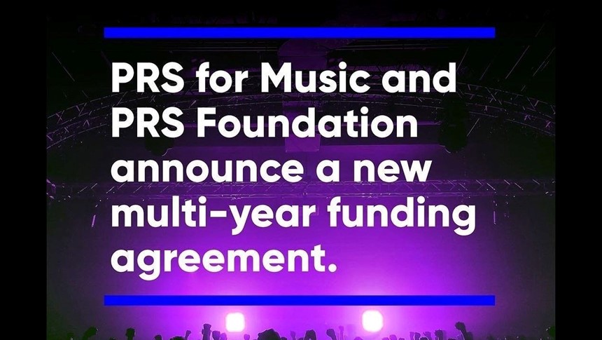 PRS for Music and PRS Foundation announce a new multi-year funding arrangement.