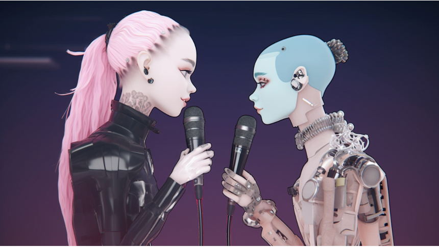 Grimes encourages people to use her voice in AI-generated tracks - but “no baby murder songs or Nazi anthems.” 